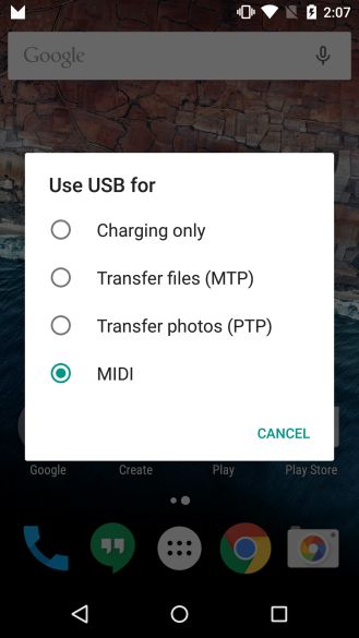 Fotografía - [Android M Característica Spotlight] Soporte MIDI formal y varias otras mejoras para la entrada y salida de audio están en el camino